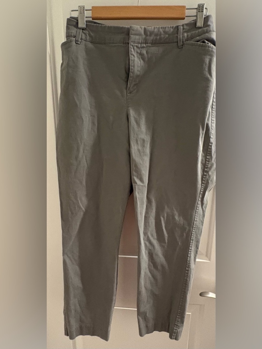 Women's Classic Straight Pants - Gray